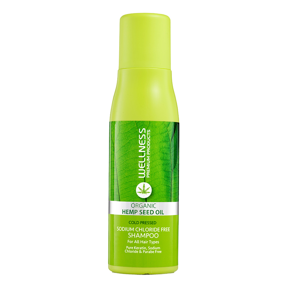 Wellness Organic hemp seed oil shampoo wzmacniający szampon do włosów z olejem konopnym 500ml