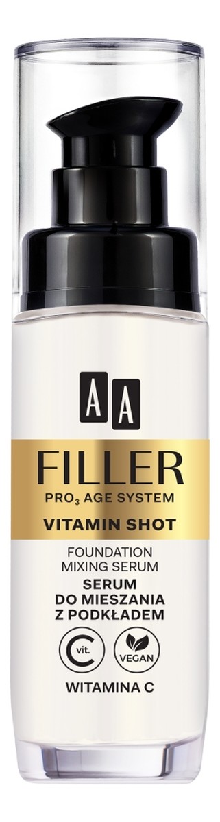 PRO3 Age System Vitamin Shot serum do mieszania z podkładem Witamina C