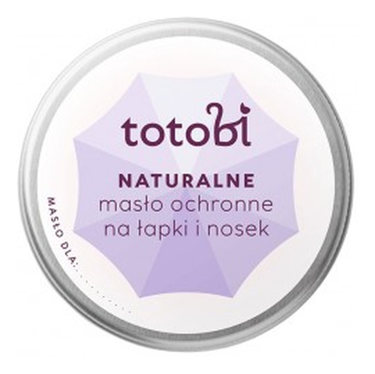 Naturalne masło ochronne na łapki i nosek
