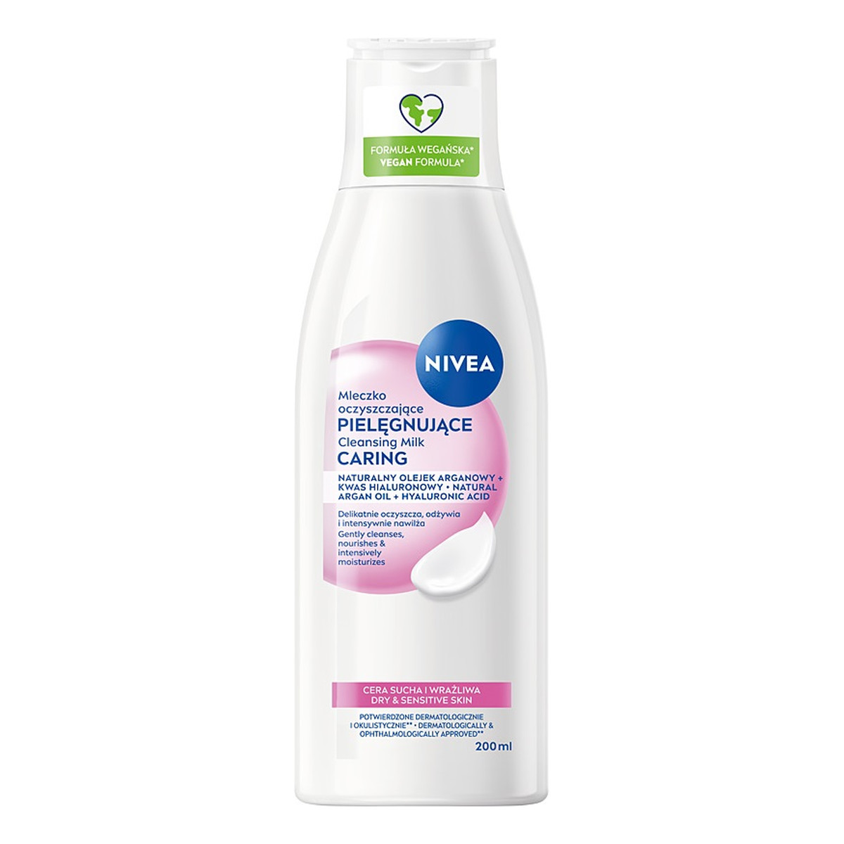Nivea Pielęgnujące mleczko oczyszczające 200ml