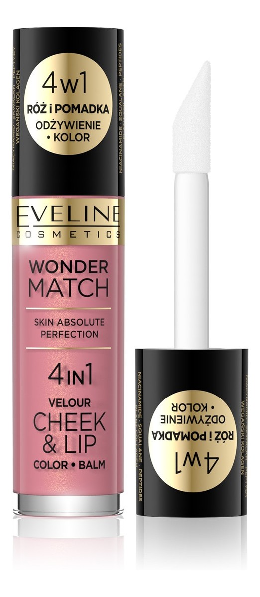 Velour Cheek&Lip Róż i pomadka w płynie 4in1
