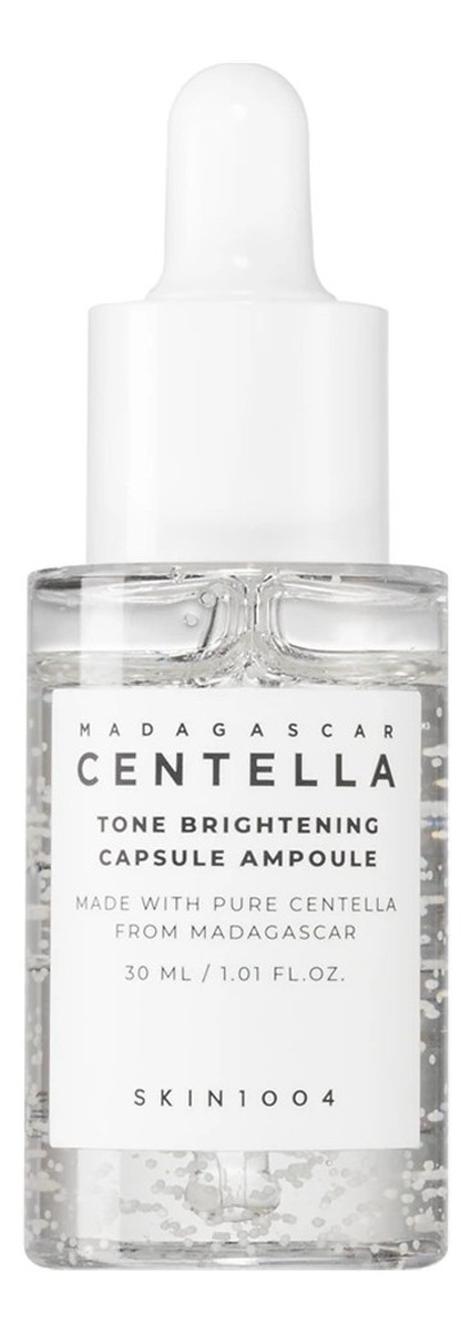 Madagascar centella tone brightening capsule ampoule serum rozjaśniające do twarzy na bazie ekstraktu z wąkroty azjatyckiej