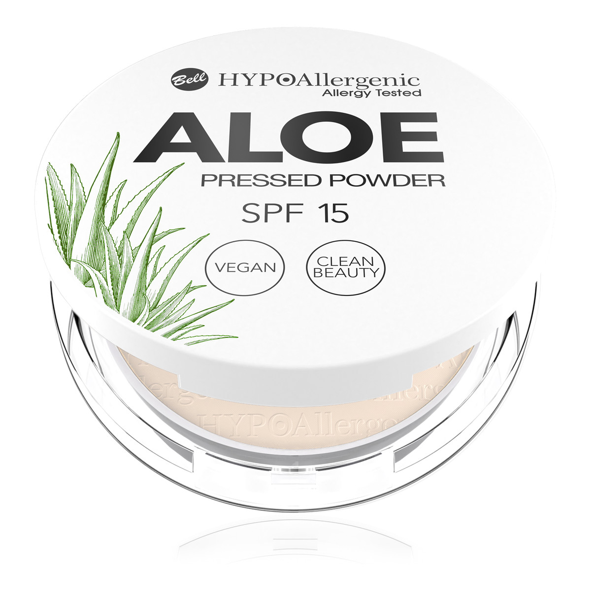 Bell Hypoallergenic Puder Aloe SPF15