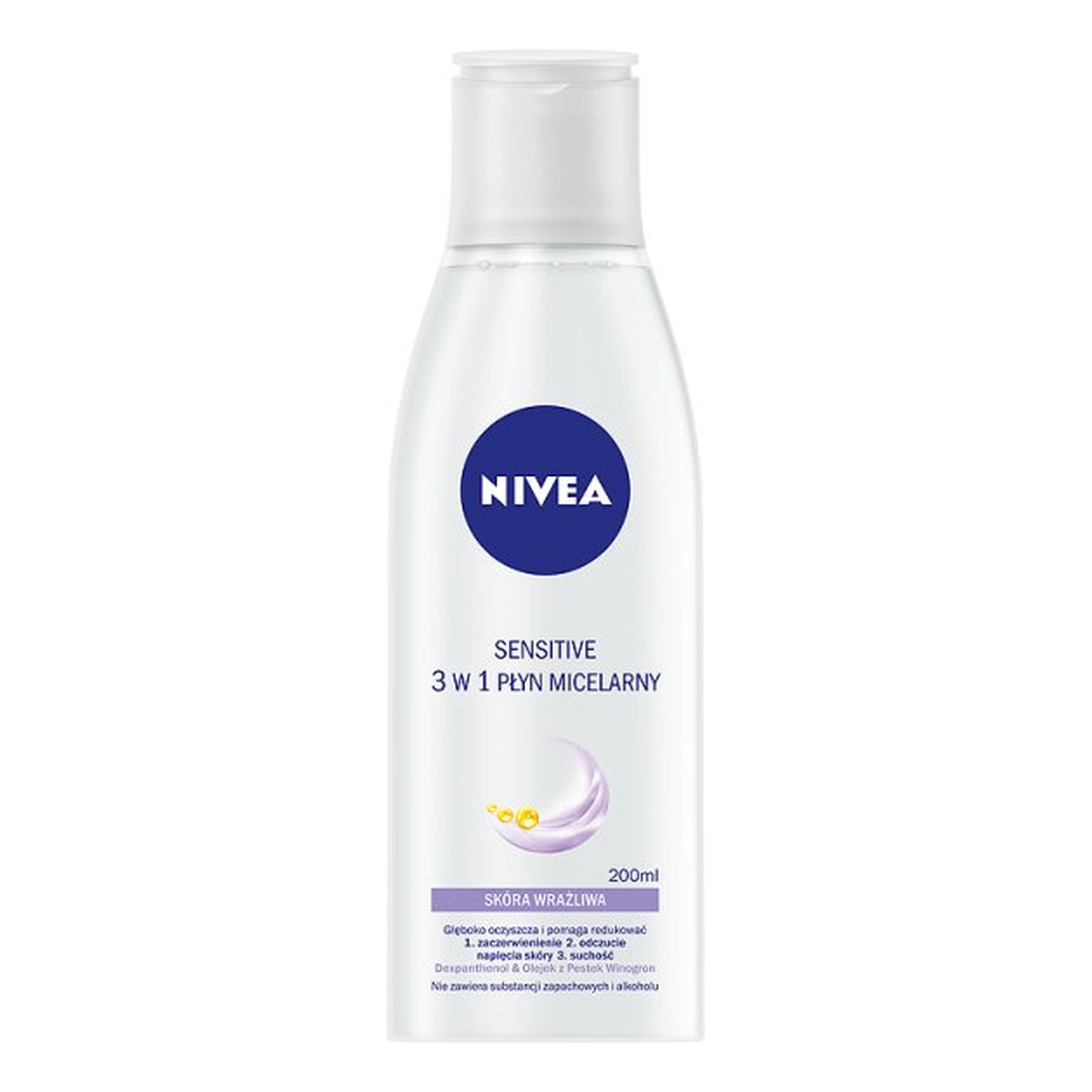 Nivea Sensitive Płyn Micelarny 3w1 200ml