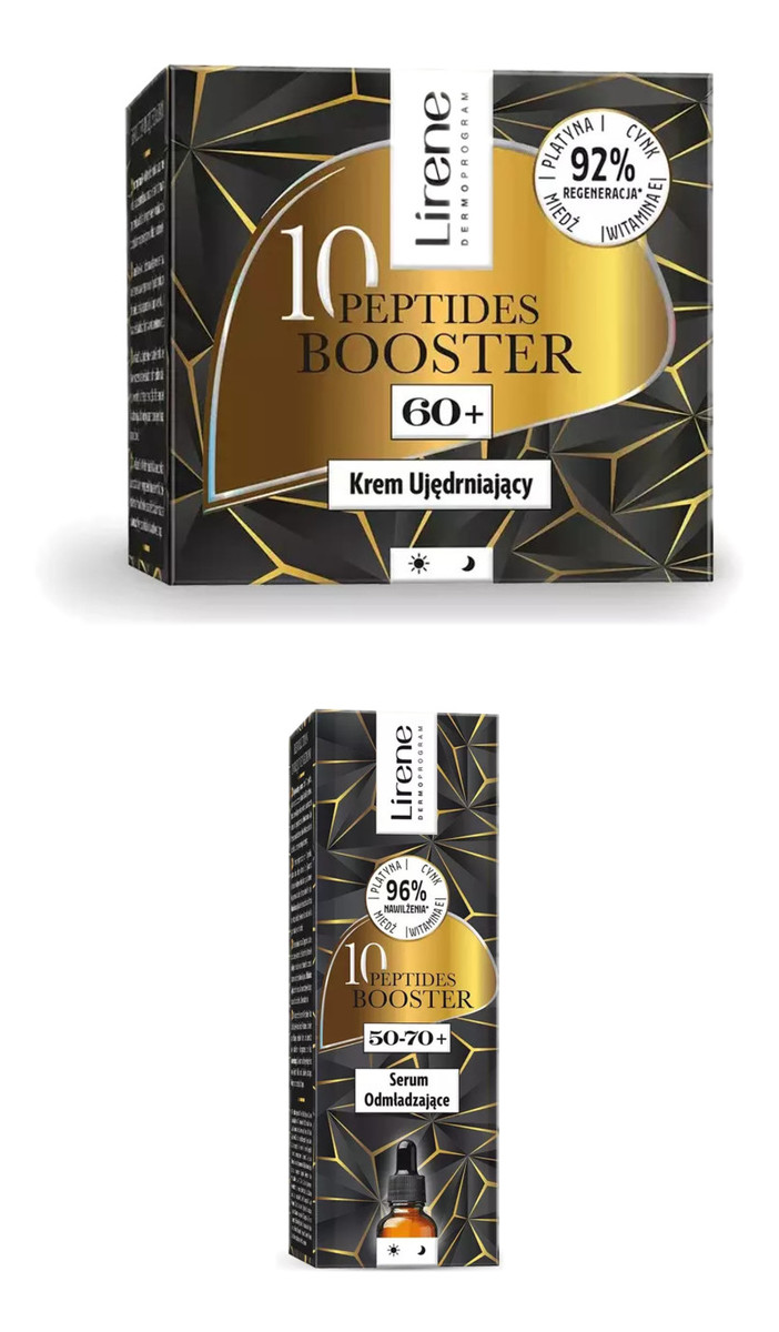 Krem ujędrniający 60+ 50ml + Serum odmładzające 30ml