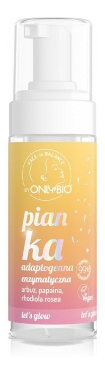 Pianka do twarzy adaptogenna enzymatyczna