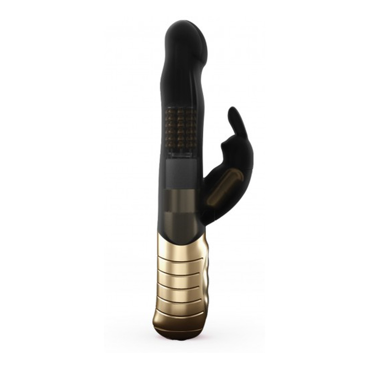 Marc Dorcel Baby rabbit 2.0 wibrator typu króliczek z podwójną stymulacją black & gold