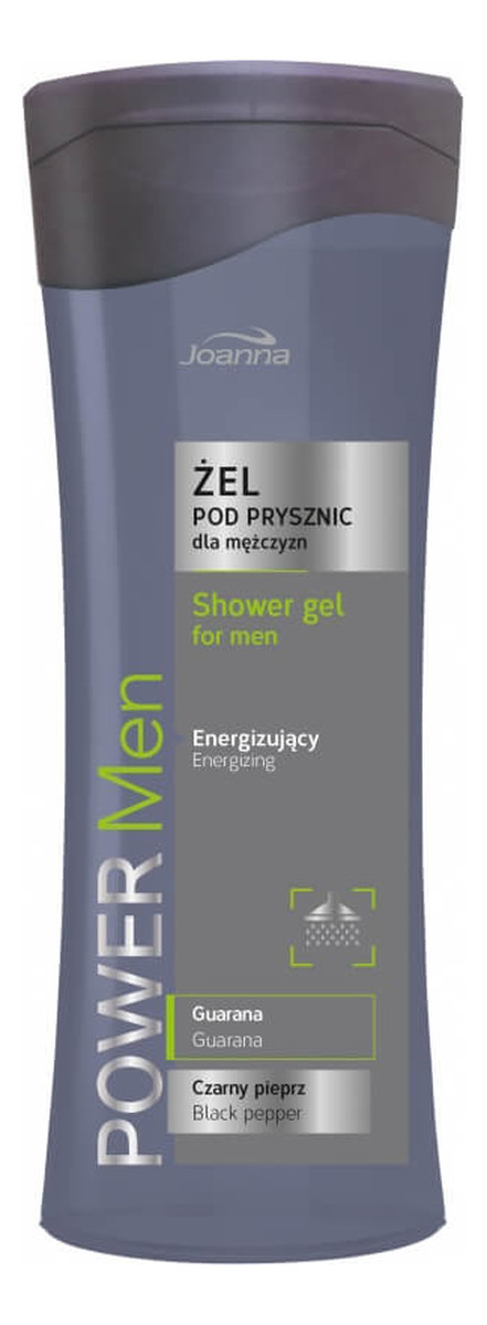 Żel Pod Prysznic Czarny Pieprz i Guarana