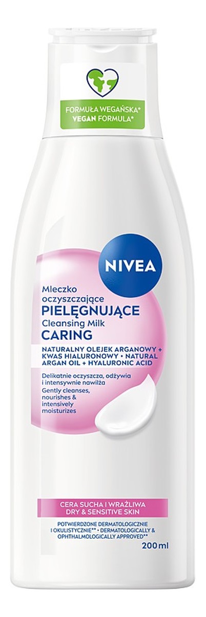 Pielęgnujące mleczko oczyszczające