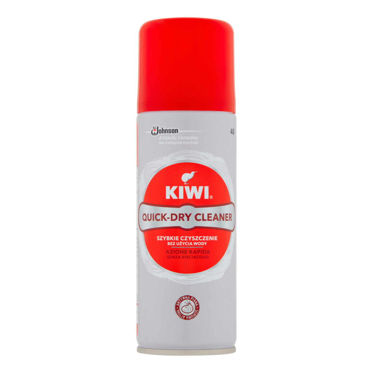 Kiwi Quick-Dry Cleaner Pianka czyszcząca w aerozolu 200ml