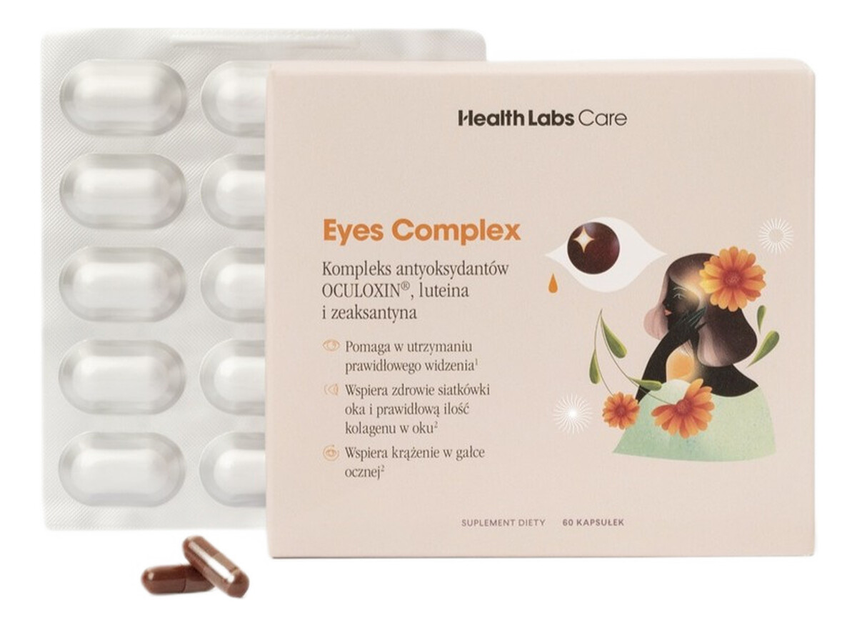 Eyes complex wsparcie wzroku i zdrowia oczu suplement diety 60 kapsułek