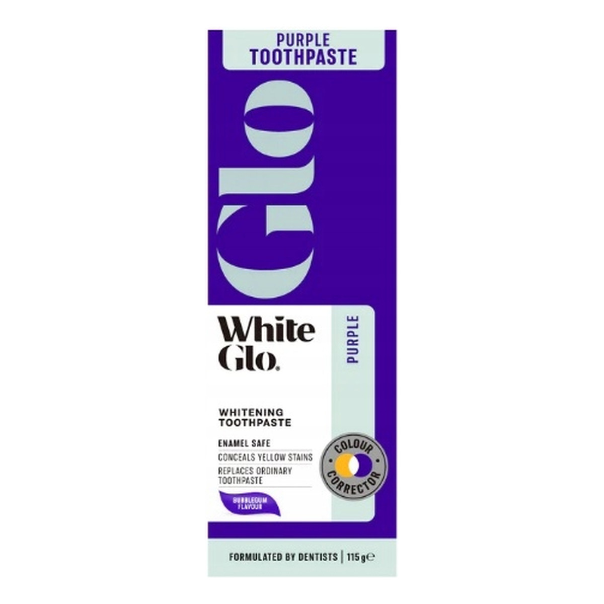 White Glo Purple Pasta do zębów 115g