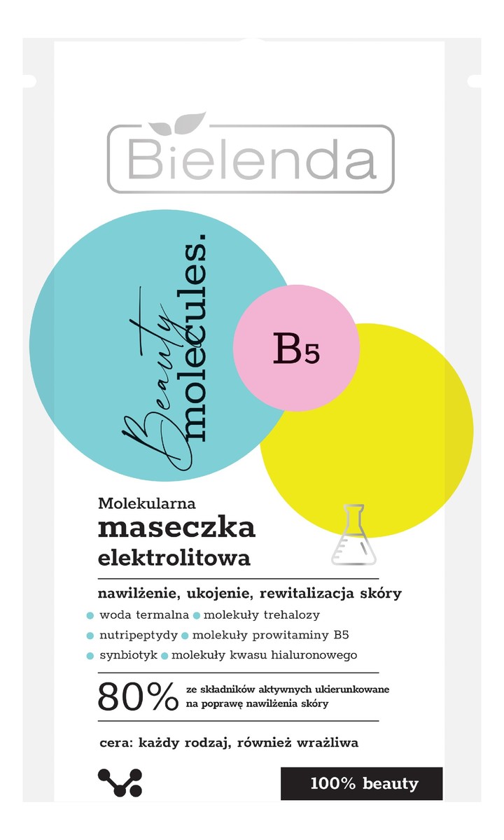 Beauty Molecules. Molekularna Maseczka elektrolitowa - do każdego rodzaju cery