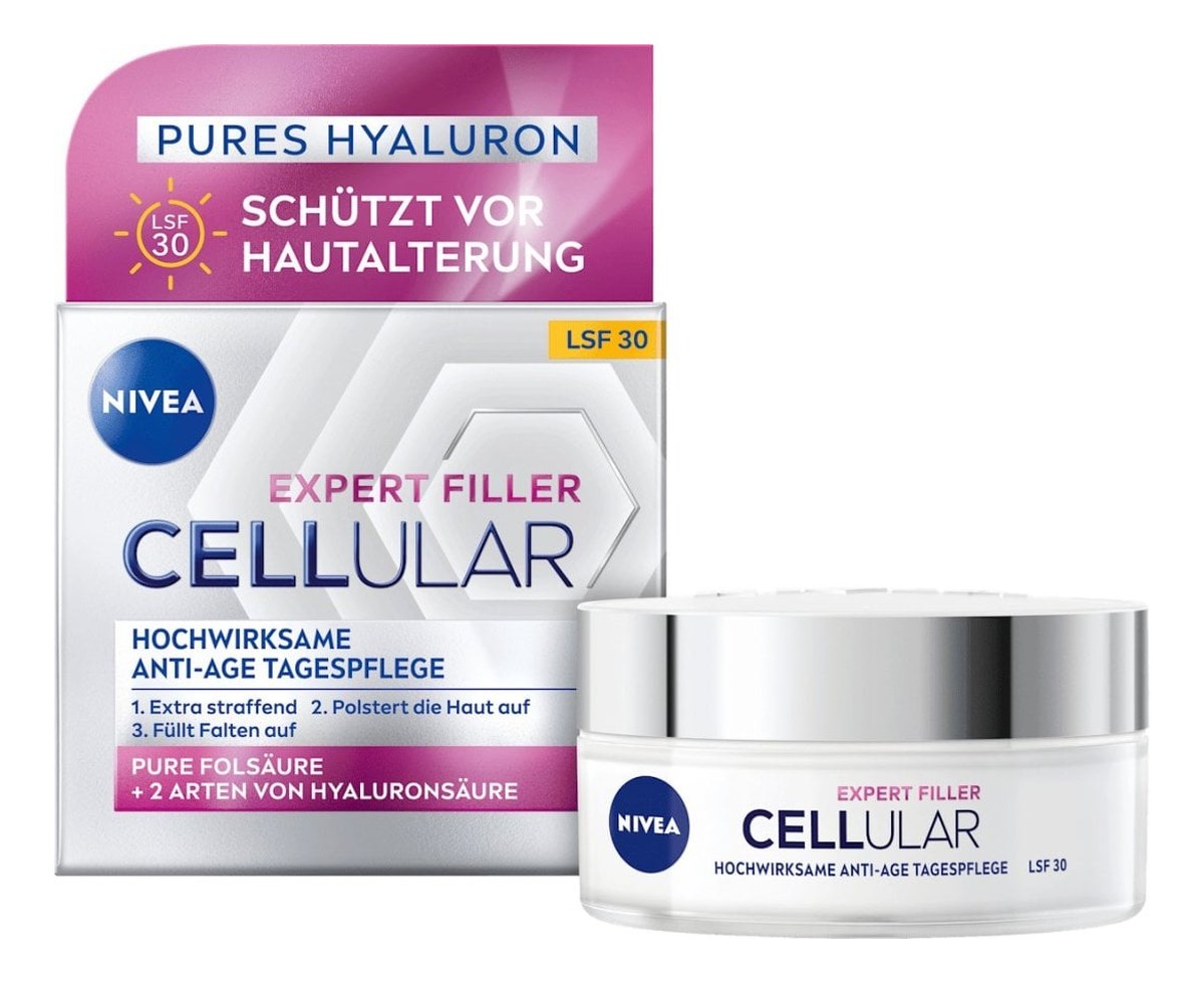 SPF 30 Przeciwstarzeniowy krem do twarzy na dzień