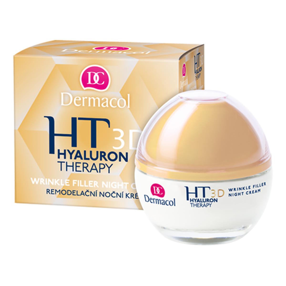 Dermacol Hyaluron Therapy 3D modelujący krem do twarzy na noc 50ml