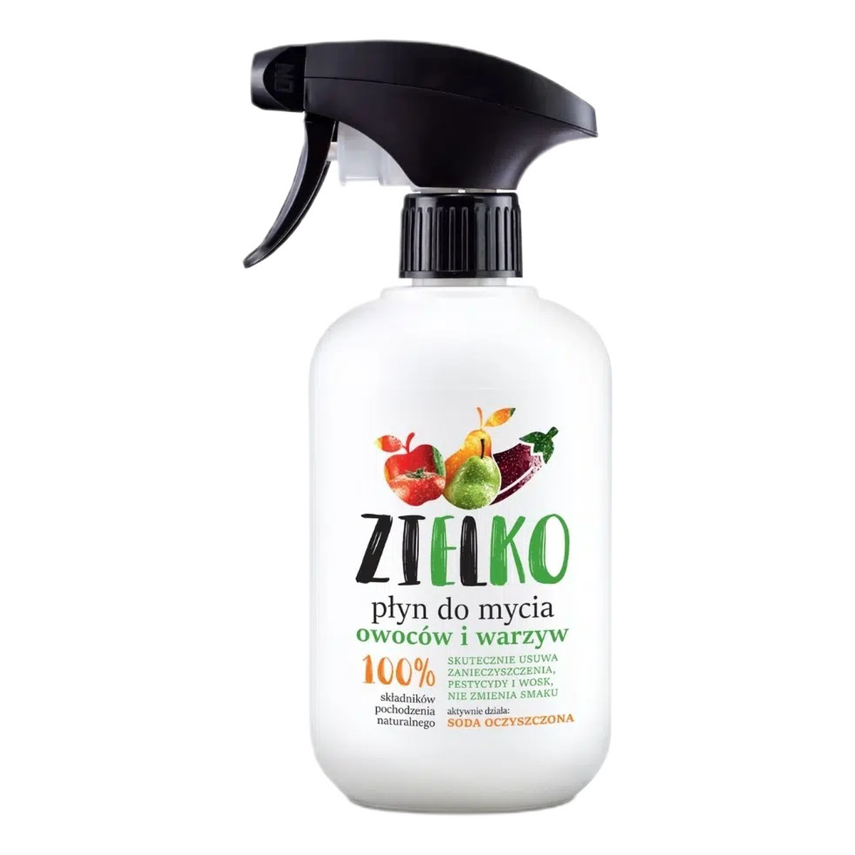 Zielko Płyn do mycia owoców i warzyw 500ml