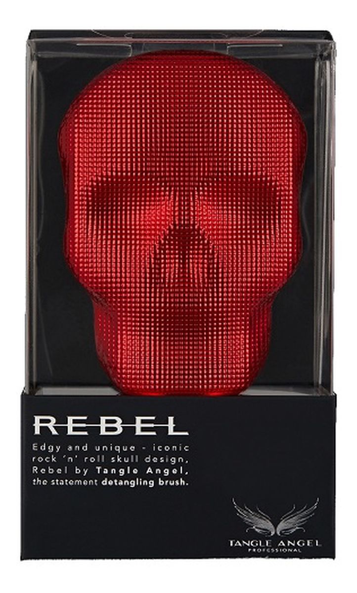Rebel szczotka do włosów red