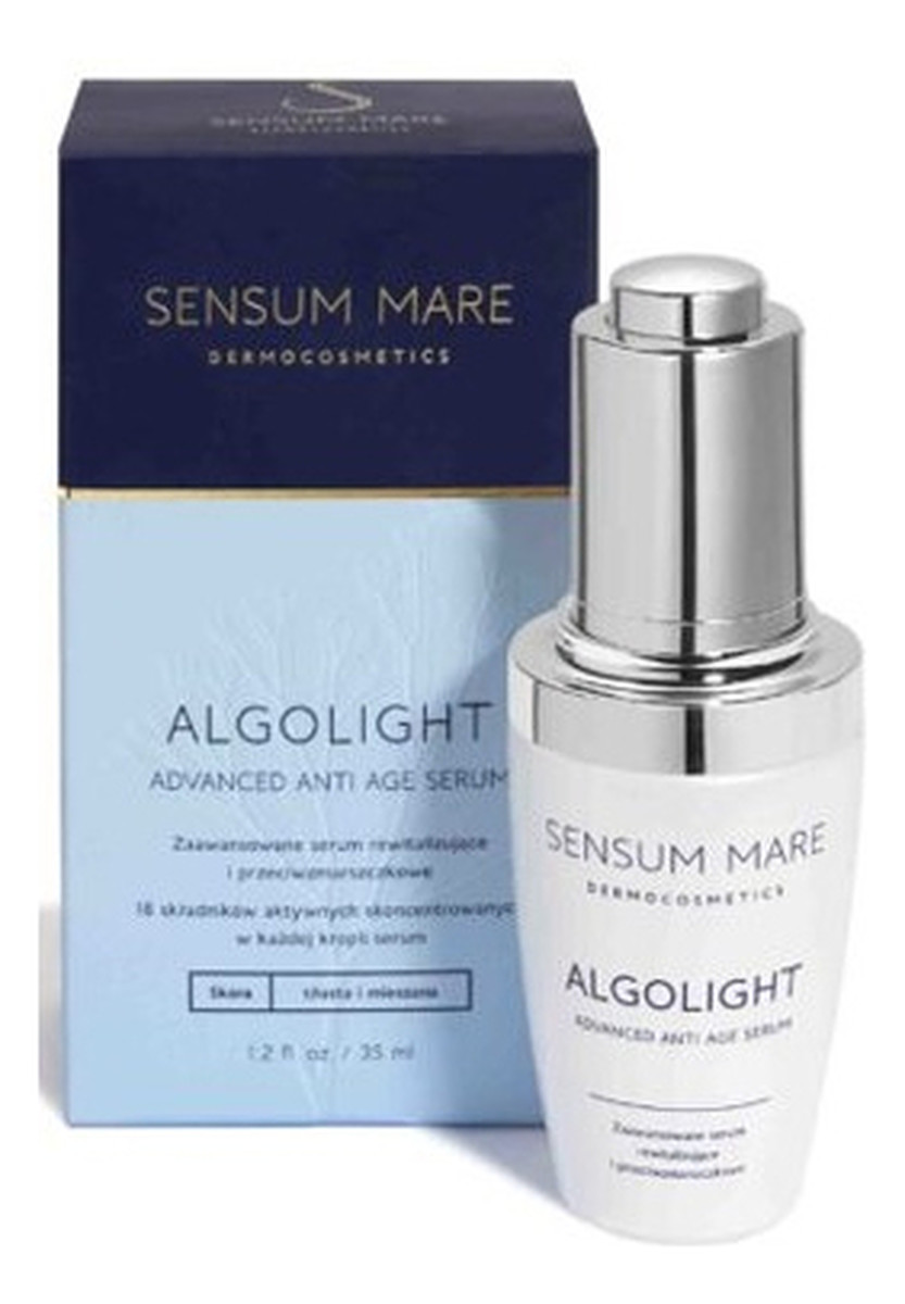 zaawansowane serum rewitalizujące i przeciwzmarszczkowe do skóry tłustej i mieszane