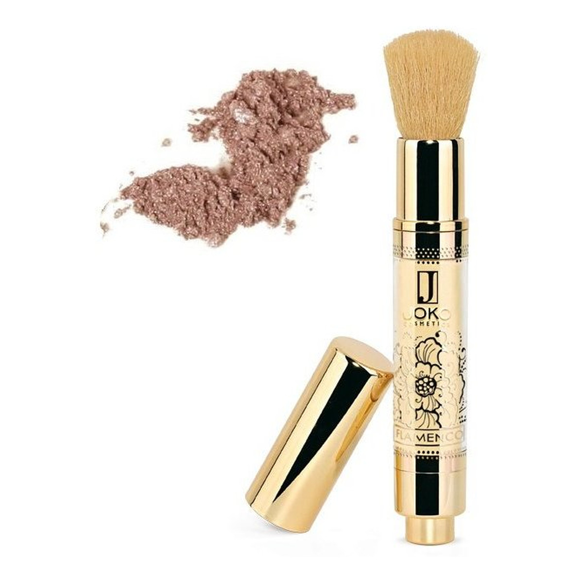 Joko Flamenco Rozświetlający Puder Sypki w Pędzlu 5ml