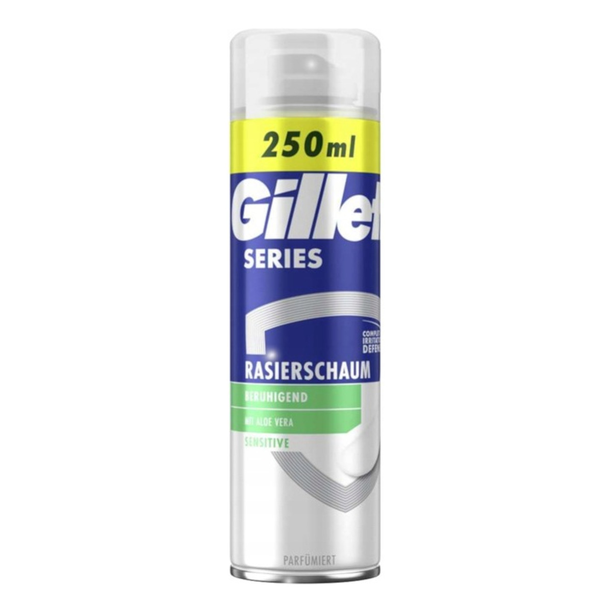Gillette Series sensitive łagodząca pianka do golenia z aloesem 250ml