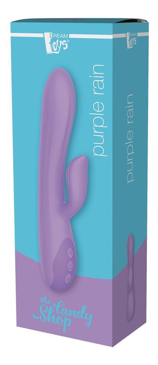 The candy shop purple rain wibrator typu króliczek