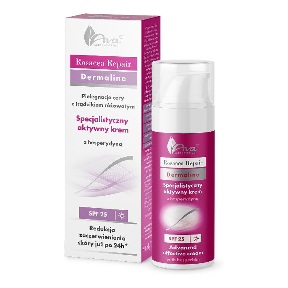 Ava Laboratorium Rosacea Repair Aktywny krem SPF25 z hesperydyną 50ml