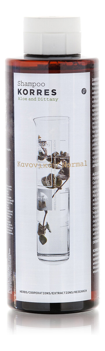 Shampoo for normal hair with aloe and dittany szampon z aloesem i wyciągiem z lebiodki do włosów normalnych