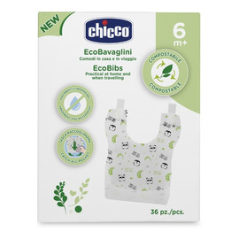 Śliniaczki jednorazowe kompostowalne 36szt