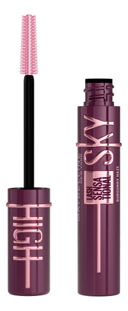 Lash sensational sky high mascara wydłużający tusz do rzęs burgundy haze