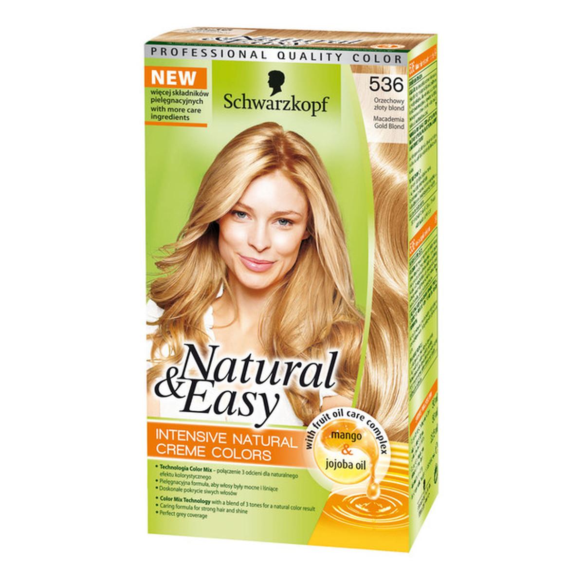Schwarzkopf Natural & Easy Farba Do Włosów 122ml