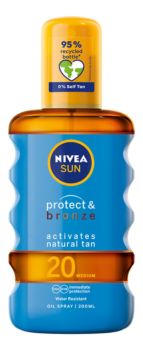 & Bronze Olejek w spray'u aktywujący naturalną opaleniznę SPF 20