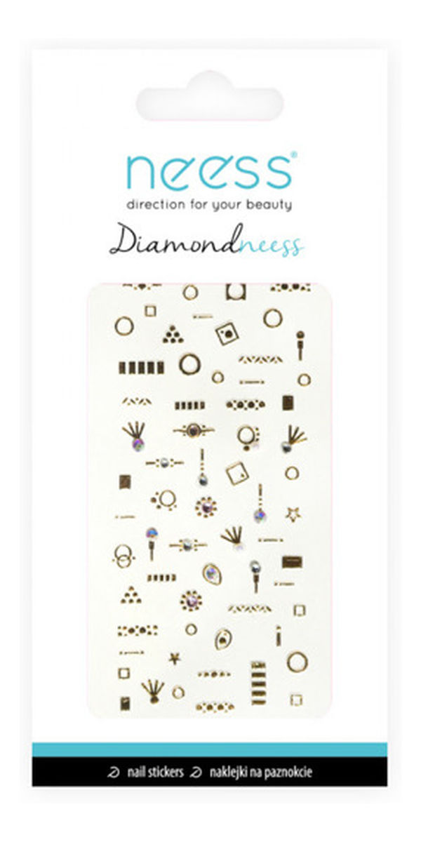 Naklejka na paznokcie Diamondneess (3709) 1szt