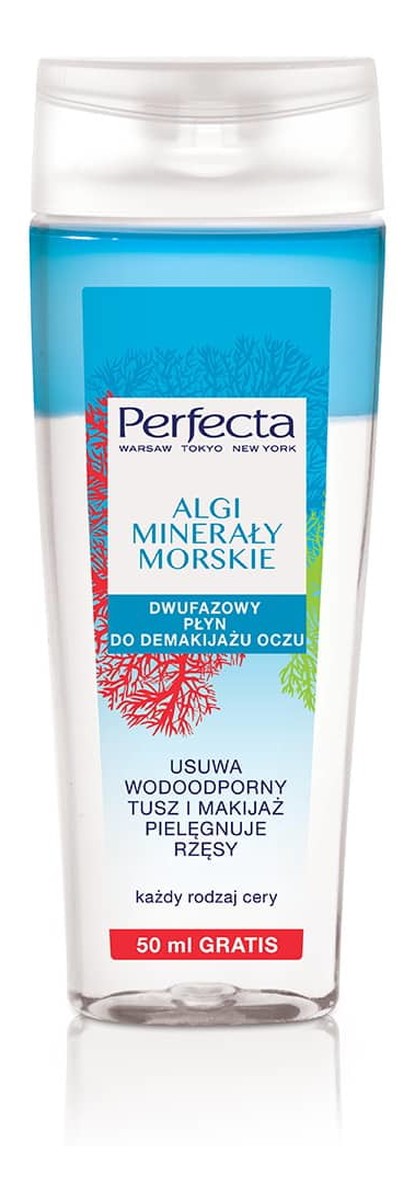 Dwufazowy płyn do demakijażu oczu Algi & Minerały Morskie