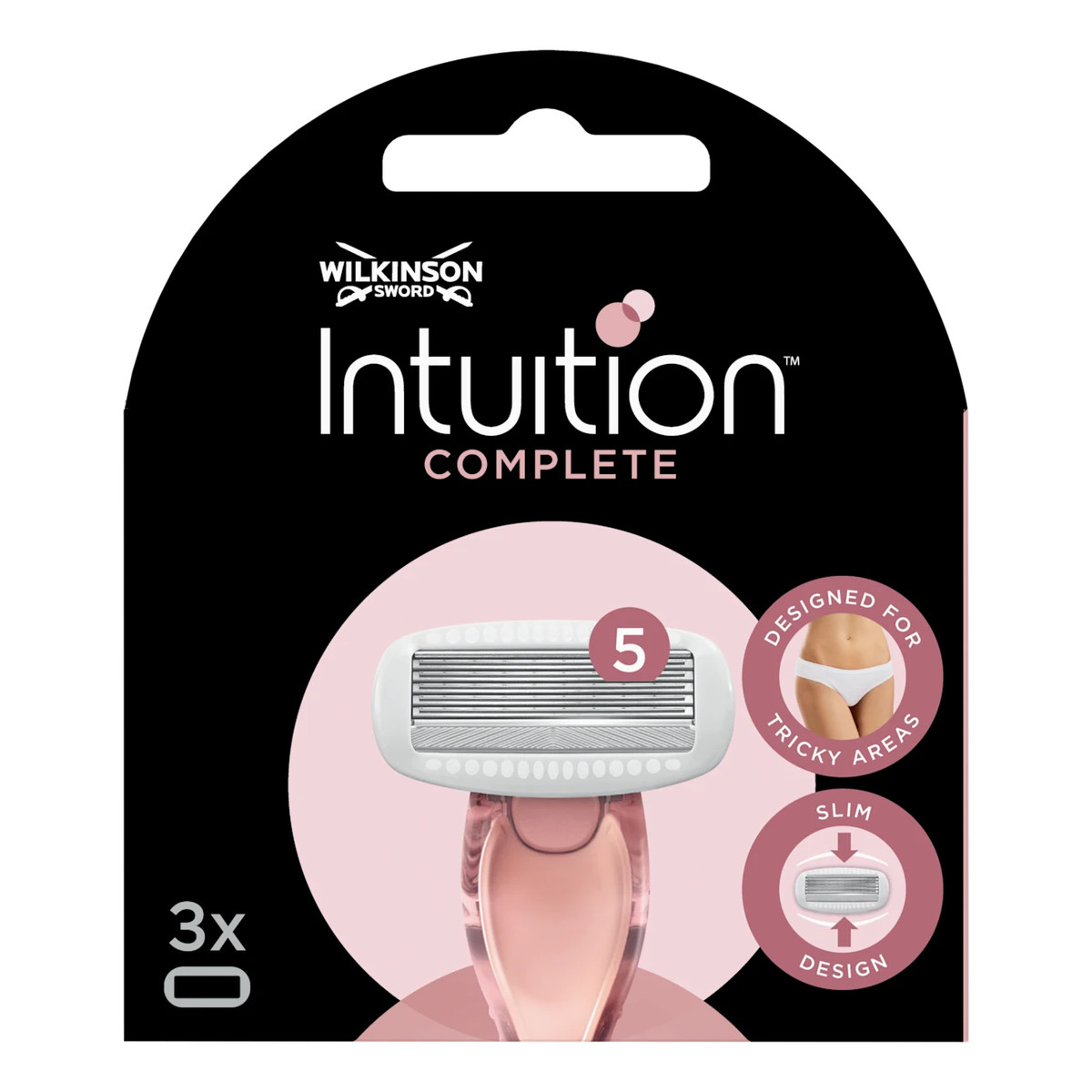 Wilkinson Wilkinson Intuition Complete Zapasowe ostrza do maszynki do golenia dla kobiet 3szt