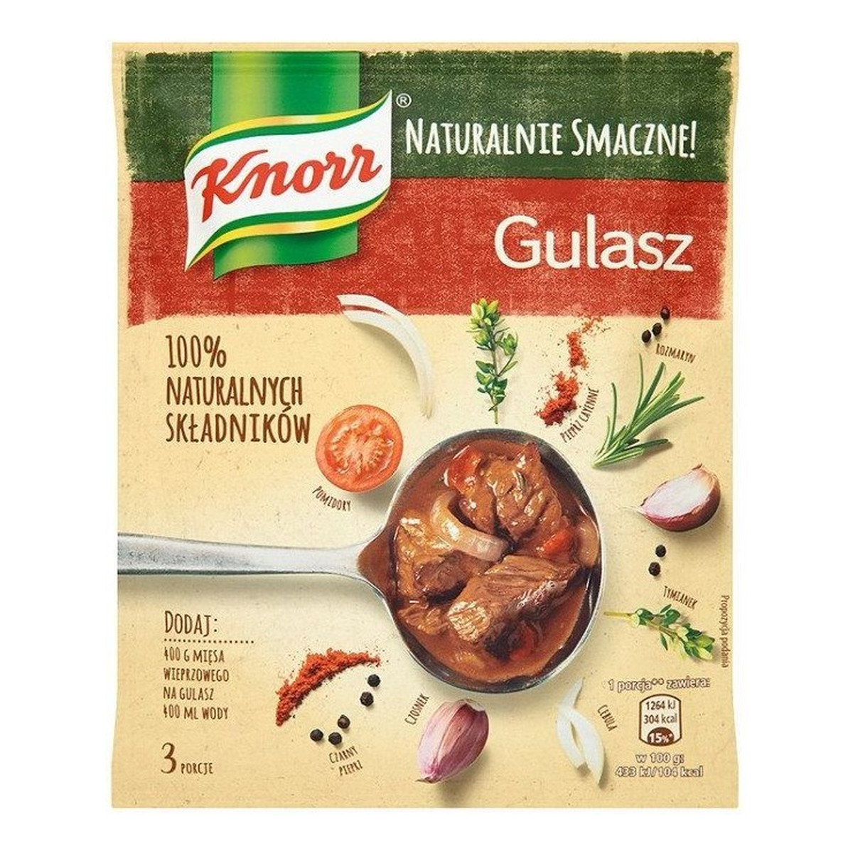 Knorr Naturalnie Smaczne! gulasz 63g
