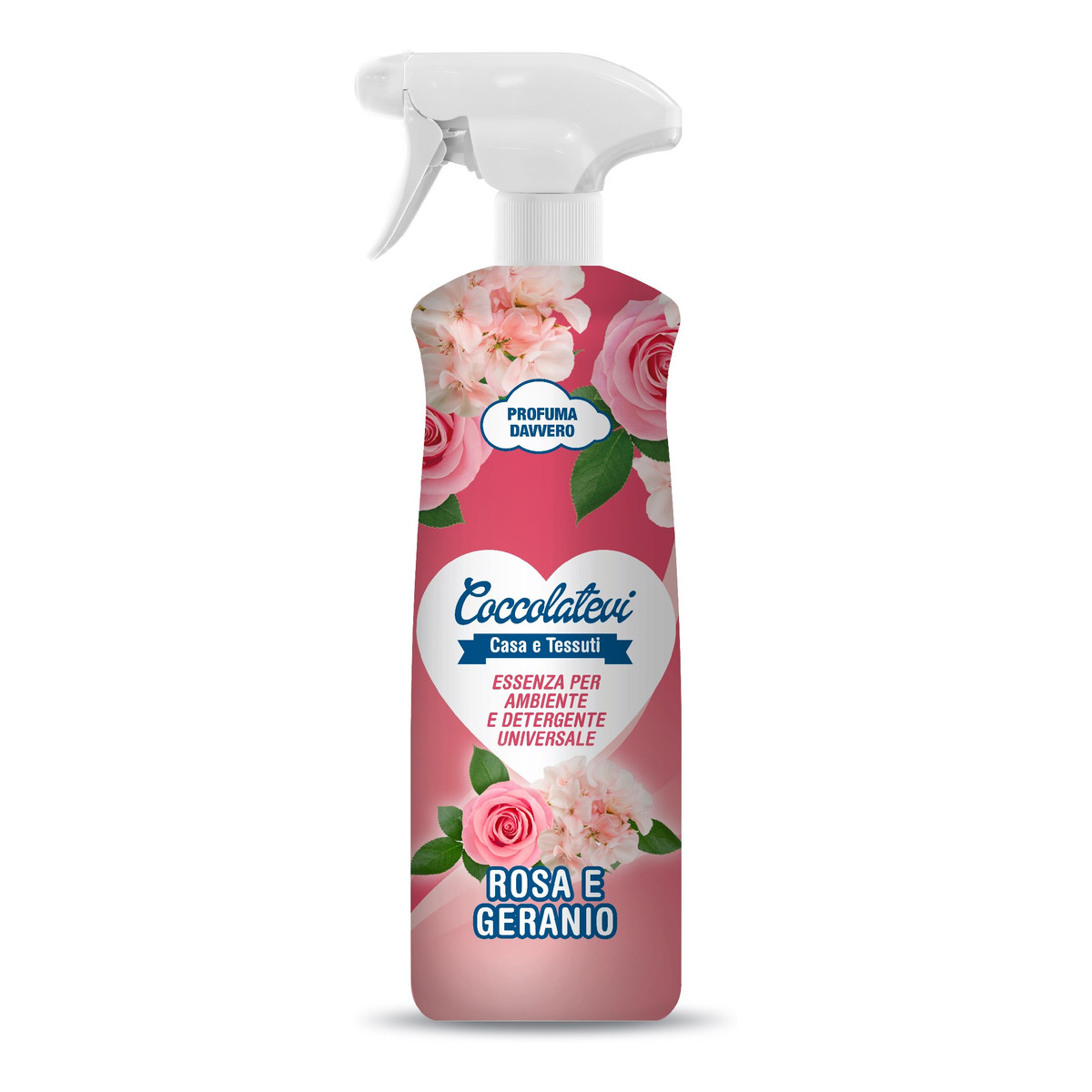 Coccolatevi Uniwersalny środek czyszczący Róża i Geranium | Taniey.PL 750ml