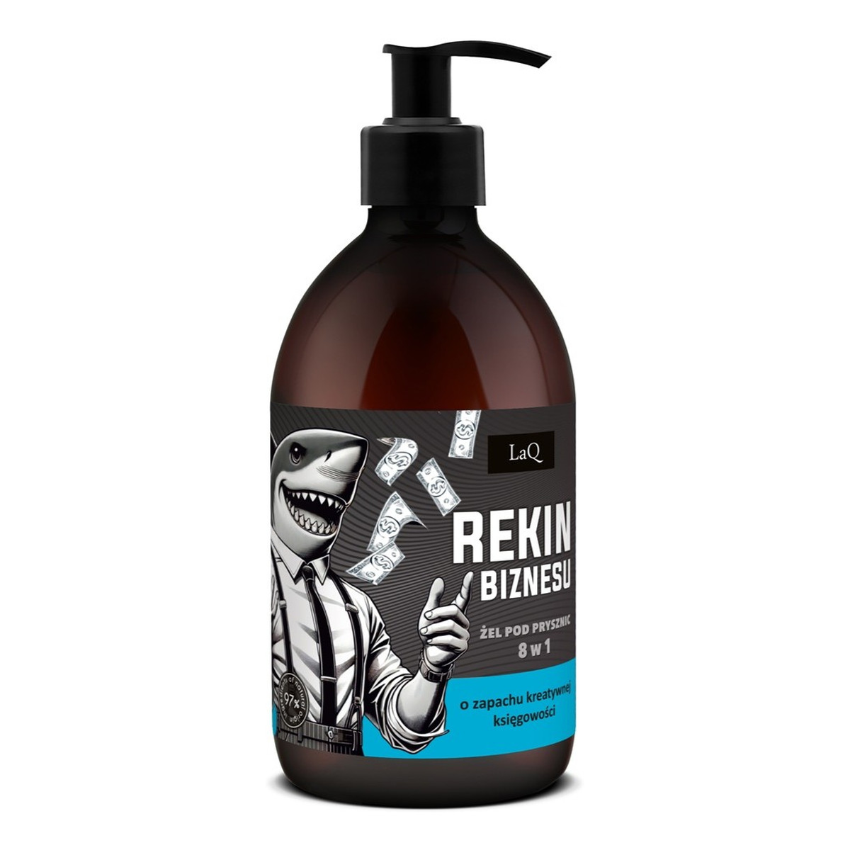 Laq Żel pod prysznic dla mężczyzn 8w1 rekin biznesu 500ml