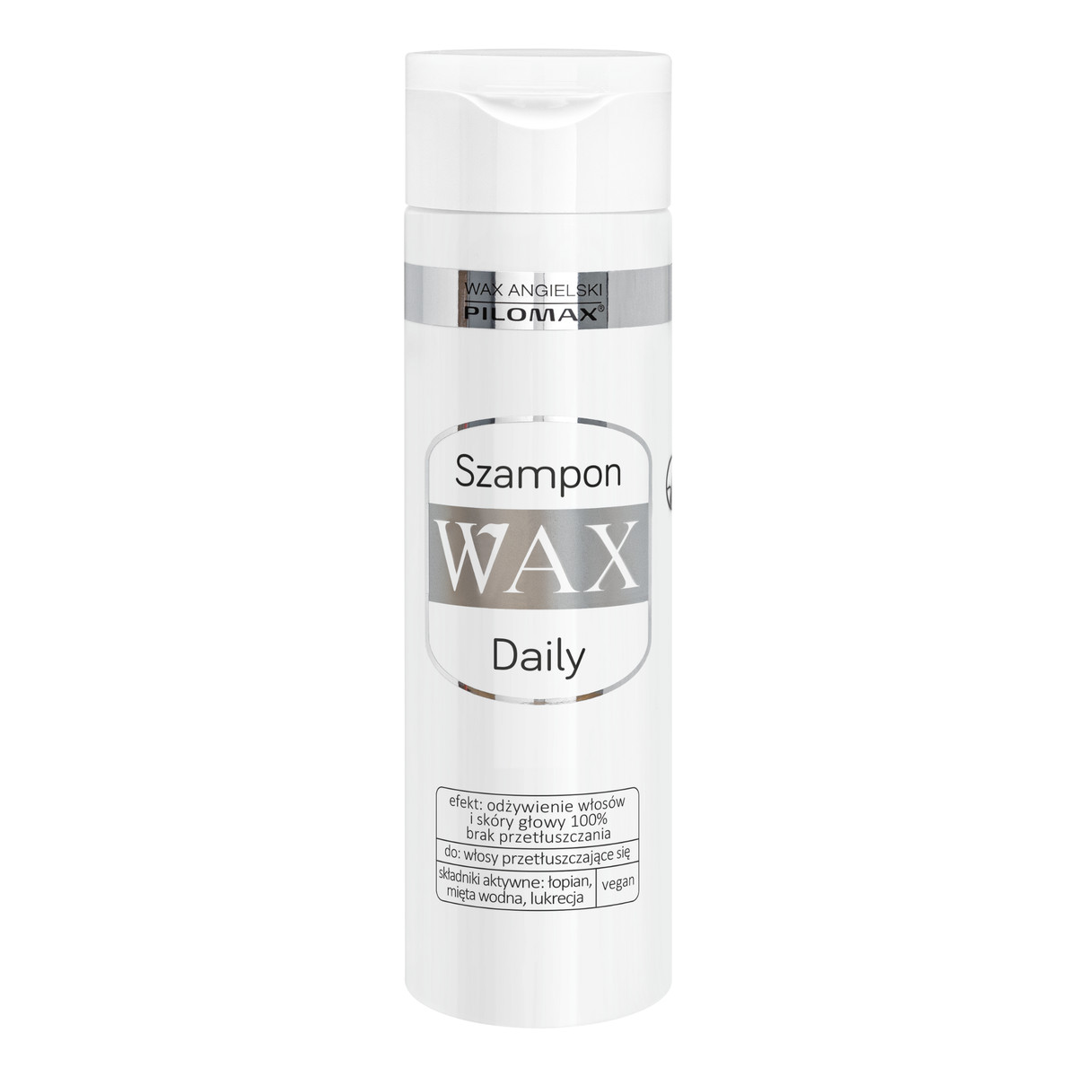 Pilomax Wax Daily Szampon Do Przetłuszczających Się Włosów i Skóry Głowy 200ml