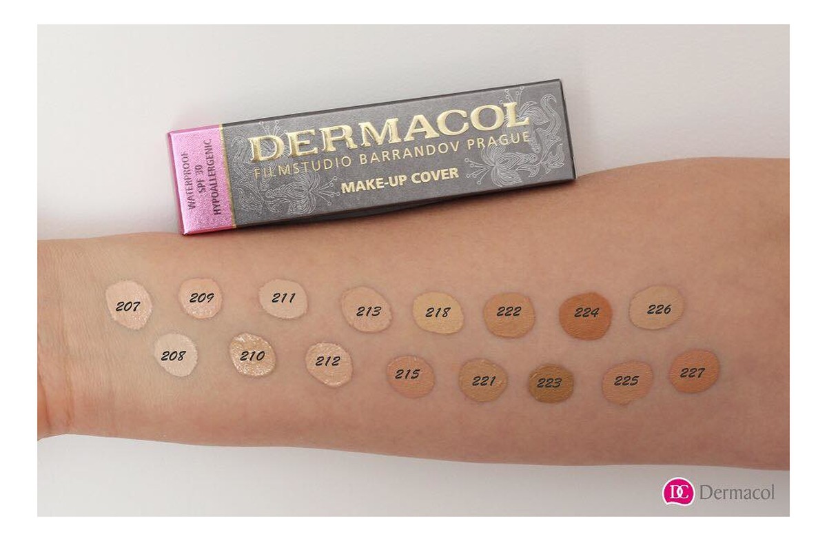 Wodoodporny Podkład Ekstremalnie Kryjący z SPF 30 (225)