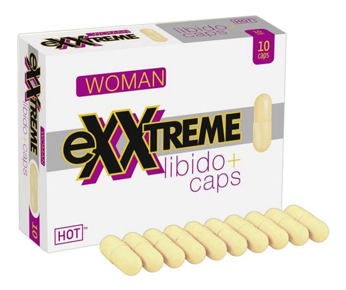 Exxtreme woman libido+ caps suplement diety dla kobiet 10 kapsułek
