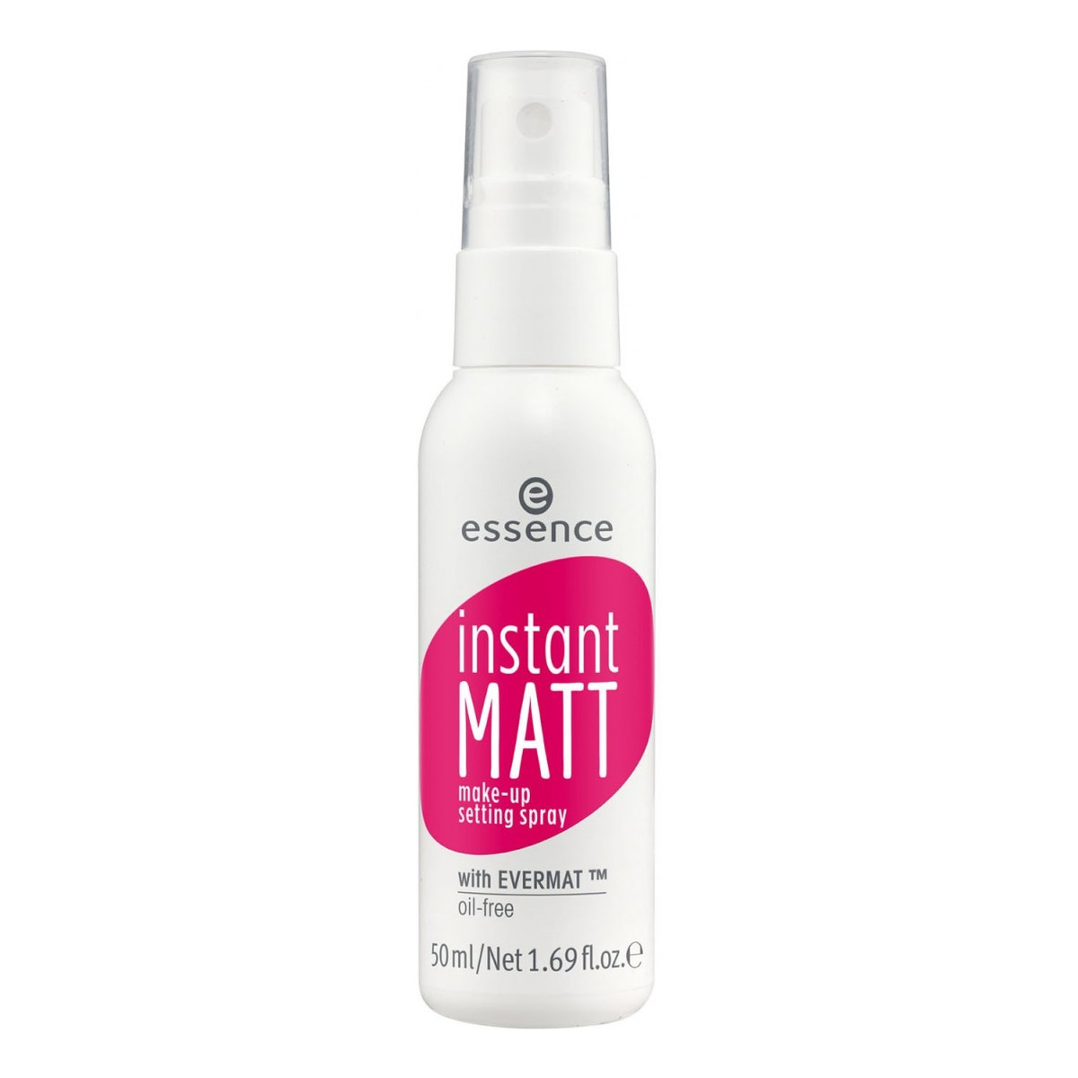 Essence Instant Matt Make-Up Setting spray do utwalania makijażu 50ml