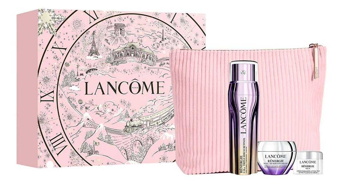 Zestaw przeciwstarzeniowe serum z retinolem 50ml + krem przeciwzmarszczkowy 15ml + krem pod oczy 5ml + kosmetyczka