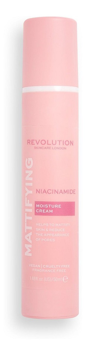 Skincare Mattifying Niacinamide Moisture Cream matujący krem nawilżający z niacynamidem