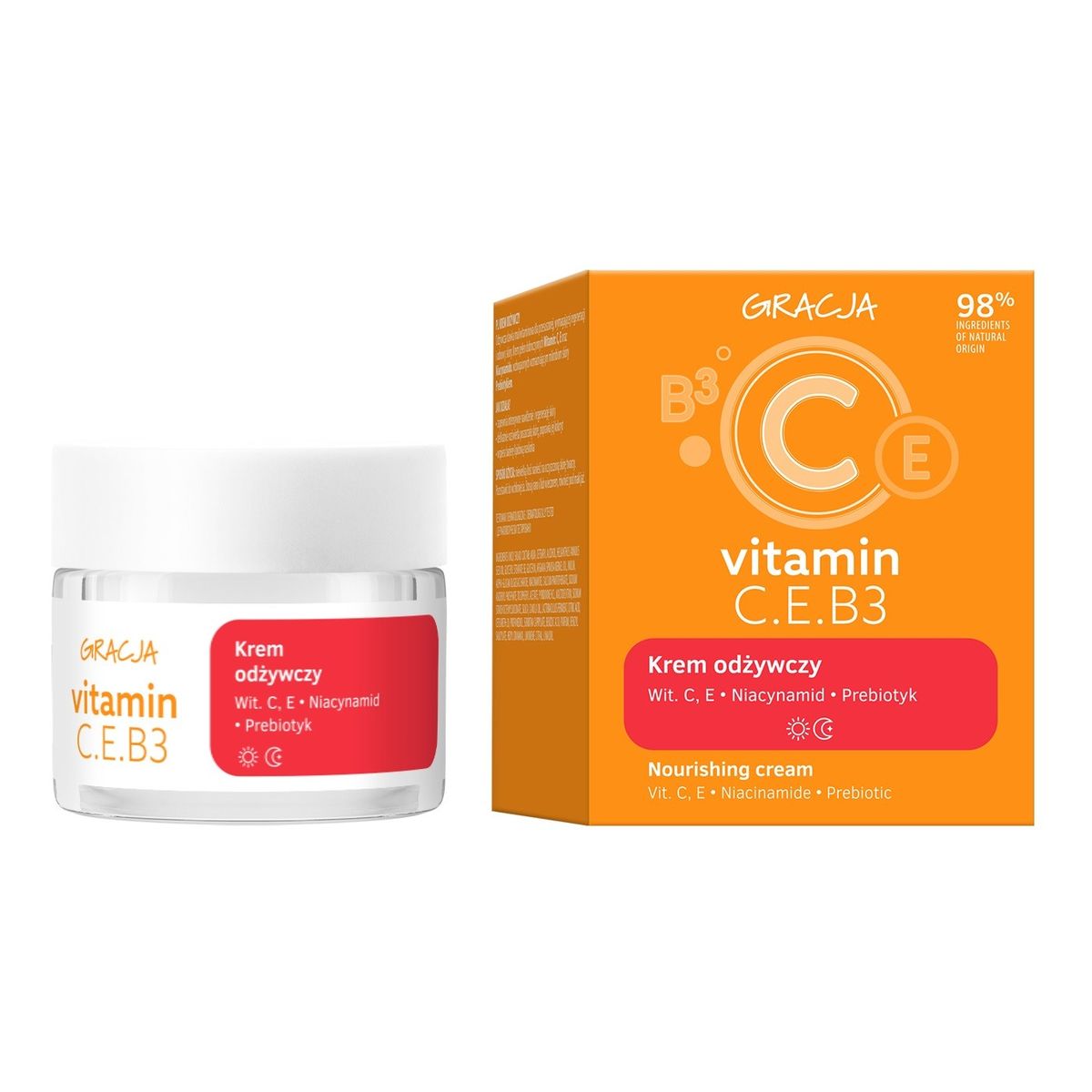 Miraculum GRACJA Vitamin C.E.B3 Krem odżywczy 50 ml 50ml