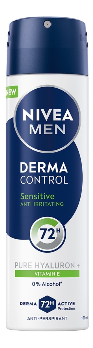 Men derma control sensitive antyperspirant spray