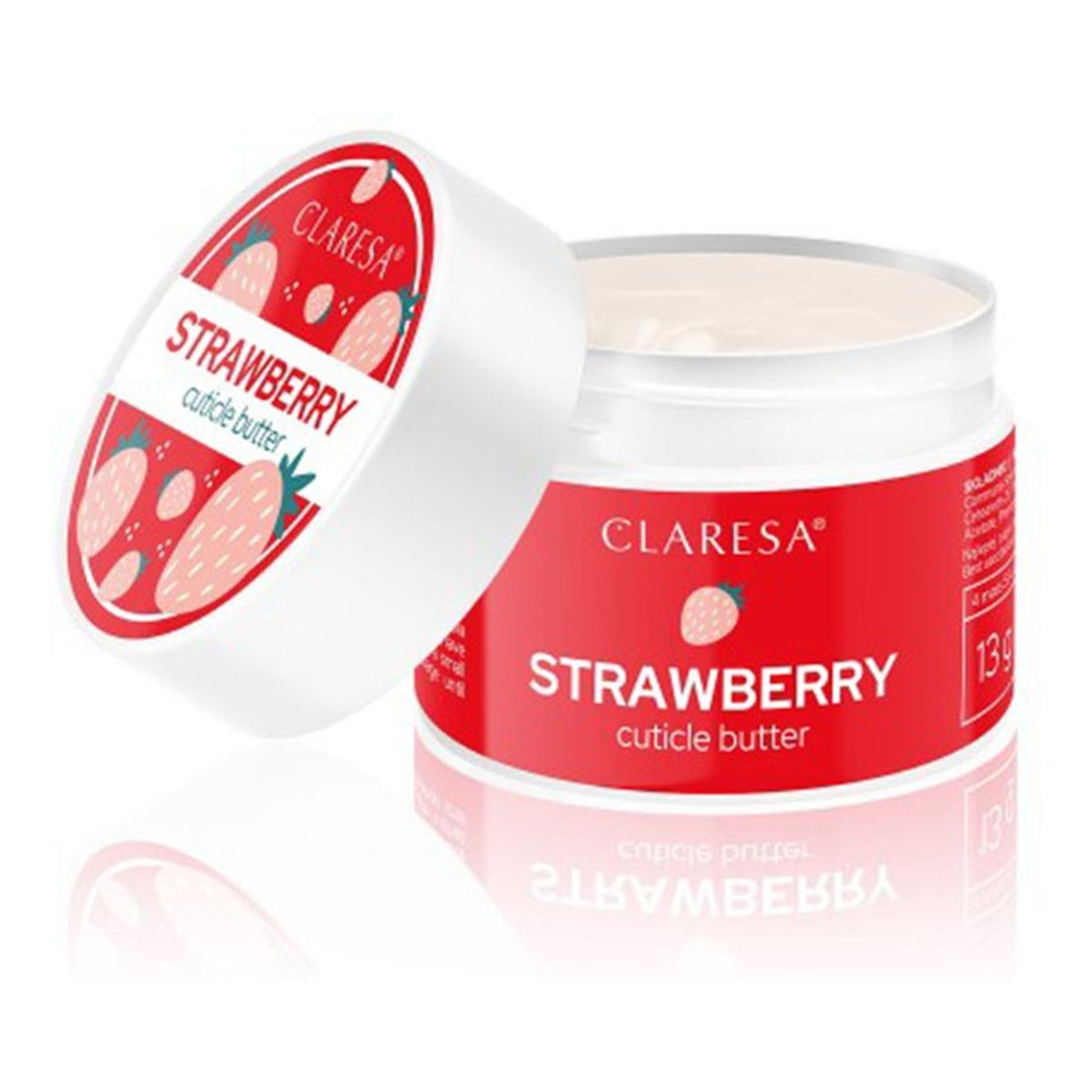 Claresa Masełko do Skórek Strawberry 13g