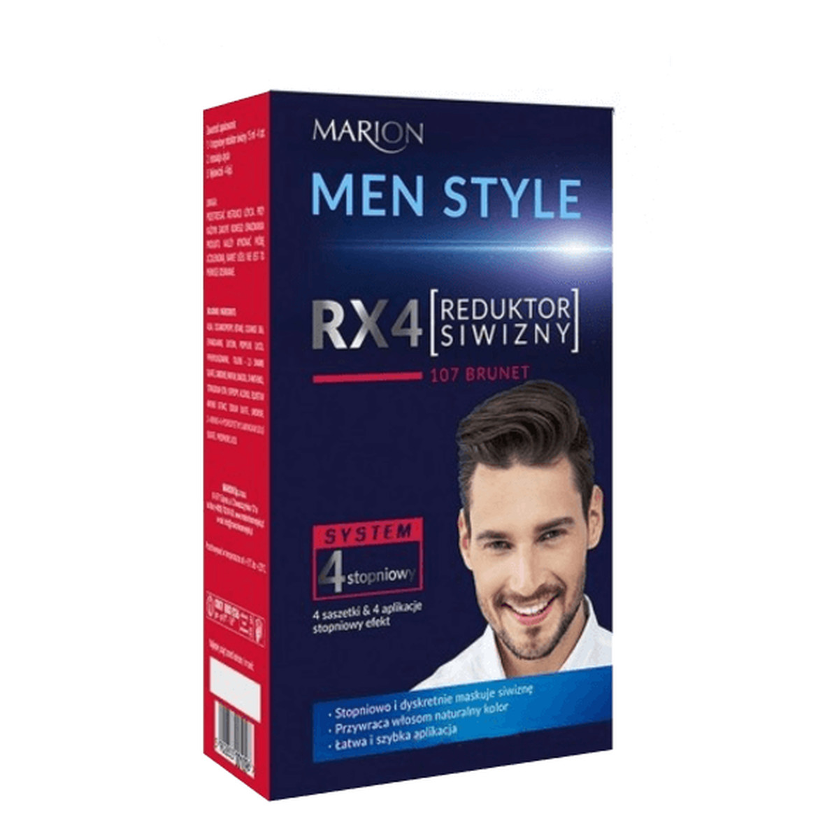 Marion Men 4 Stopniowy Reduktor Siwizny 60ml
