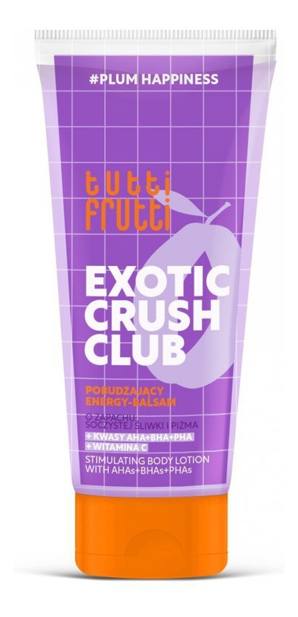Exotic Crush Club Pobudzający Energy - Balsam Soczysta Śliwka i Piżmo