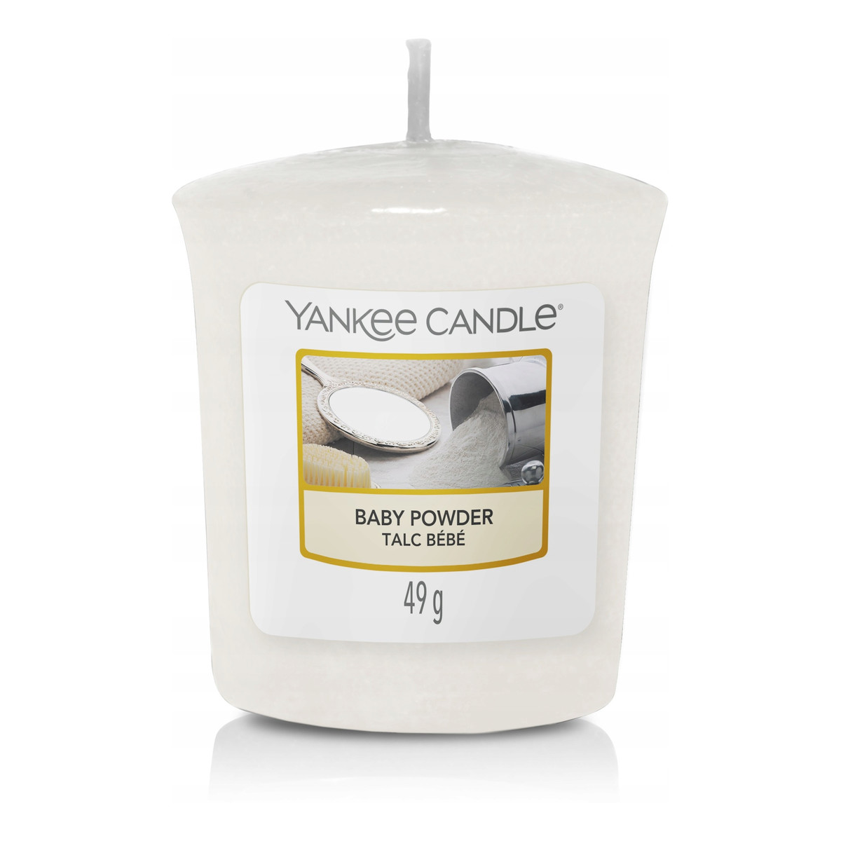 Yankee Candle Świeca zapachowa sampler Baby Powder 49g