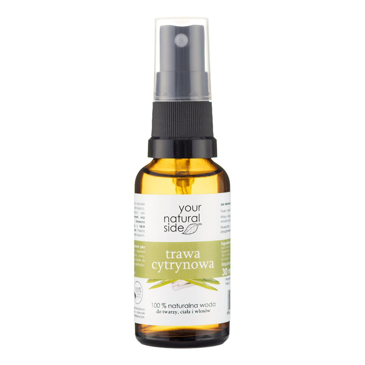 Your Natural Side Woda Kwiatowa Trawa Cytrynowa Spray 30ml